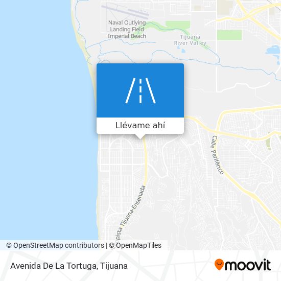 Mapa de Avenida De La Tortuga