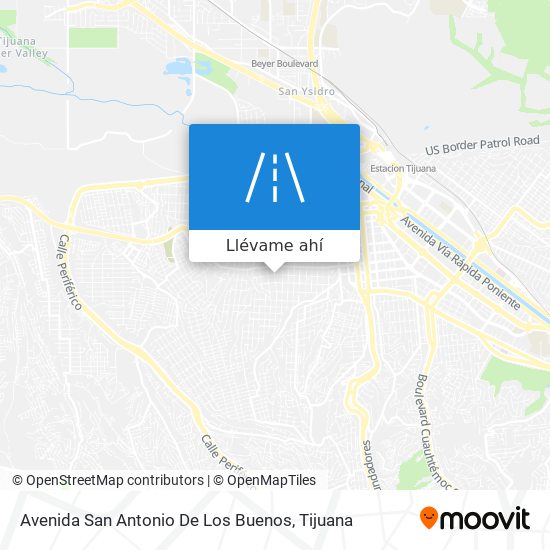 Mapa de Avenida San Antonio De Los Buenos