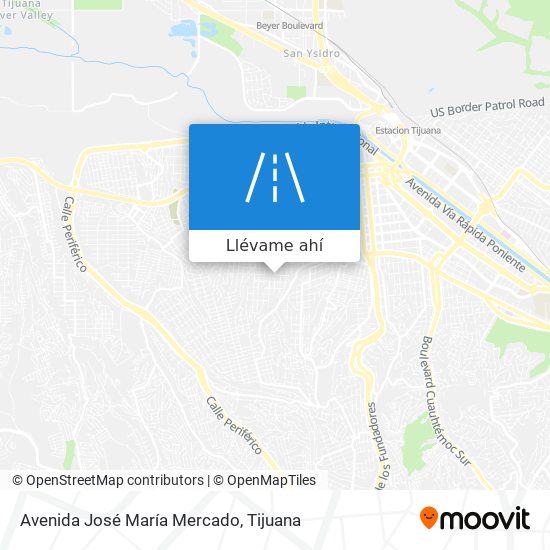 Mapa de Avenida José María Mercado