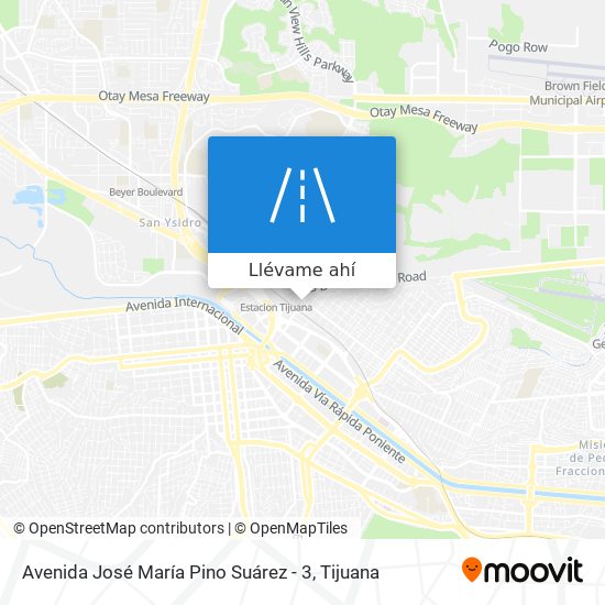 Mapa de Avenida José María Pino Suárez - 3
