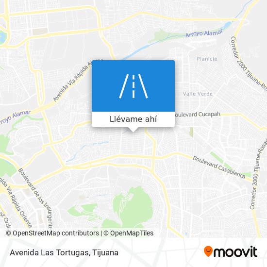 Mapa de Avenida Las Tortugas