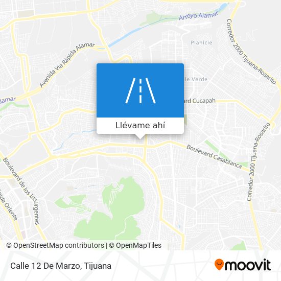 Mapa de Calle 12 De Marzo