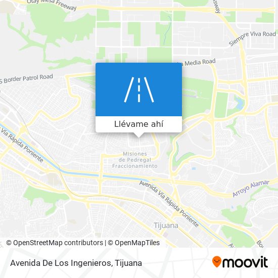 Mapa de Avenida De Los Ingenieros