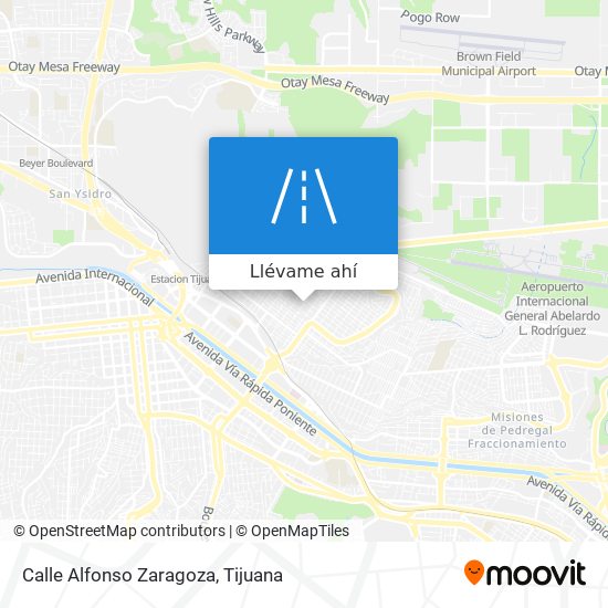 Mapa de Calle Alfonso Zaragoza