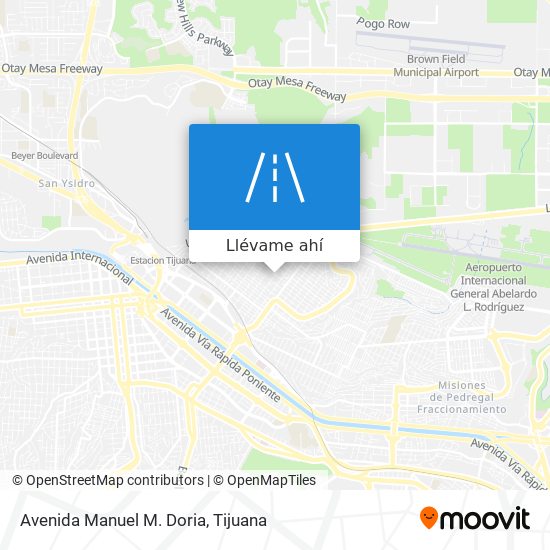 Mapa de Avenida Manuel M. Doria