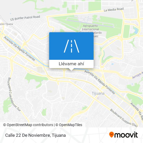 Mapa de Calle 22 De Noviembre