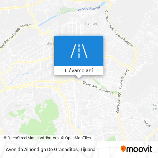 Mapa de Avenida Alhóndiga De Granaditas