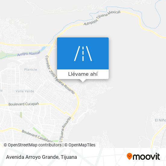 Mapa de Avenida Arroyo Grande