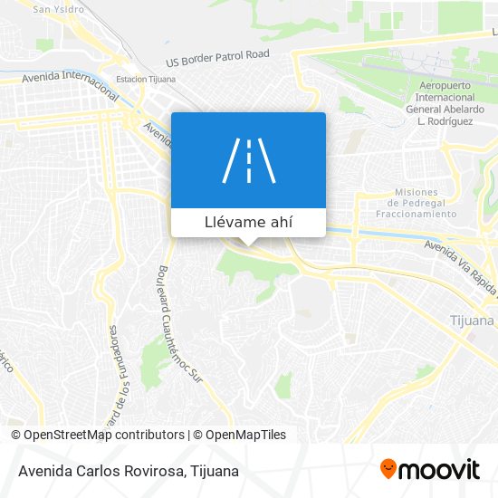 Mapa de Avenida Carlos Rovirosa