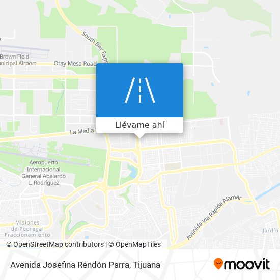 Mapa de Avenida Josefina Rendón Parra