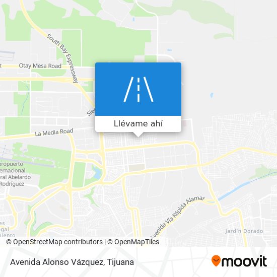 Mapa de Avenida Alonso Vázquez