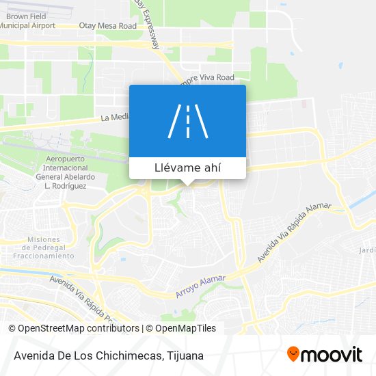 Mapa de Avenida De Los Chichimecas