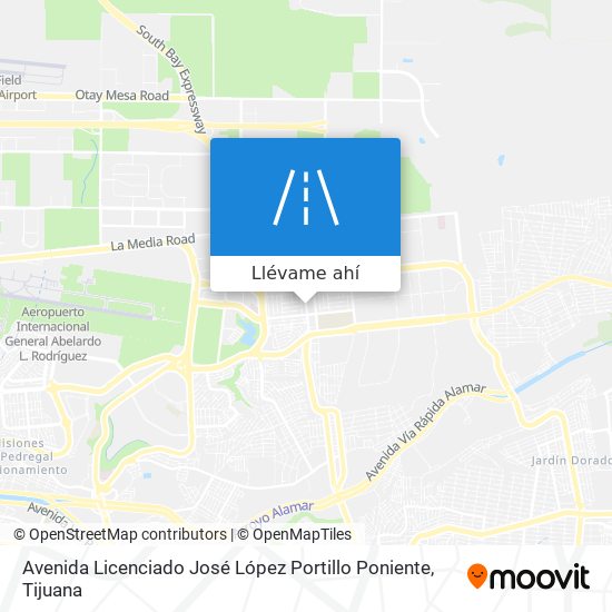 Mapa de Avenida Licenciado José López Portillo Poniente