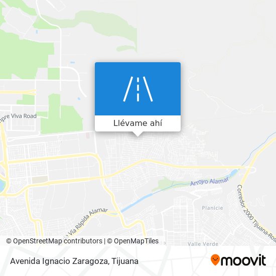 Mapa de Avenida Ignacio Zaragoza