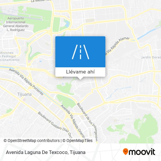 Mapa de Avenida Laguna De Texcoco