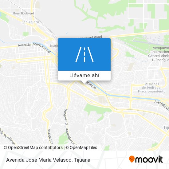 Mapa de Avenida José María Velasco