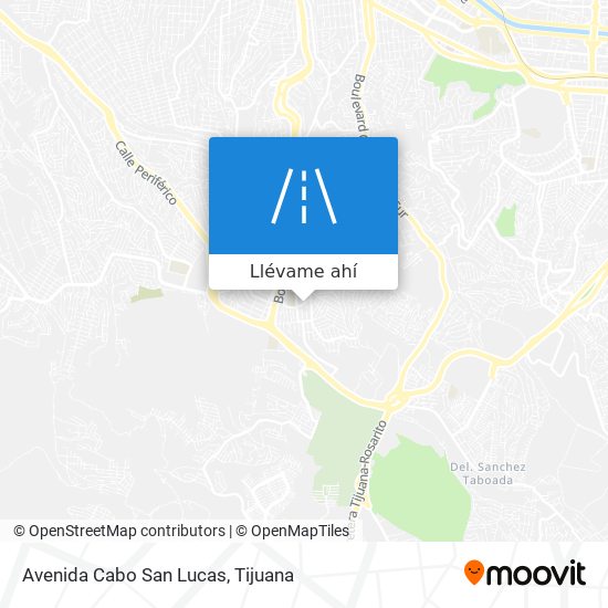 Mapa de Avenida Cabo San Lucas