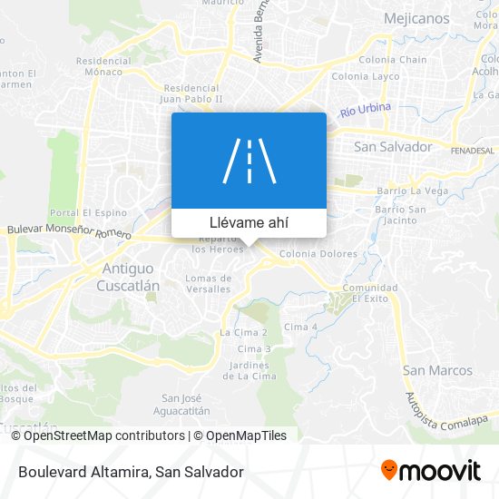 Mapa de Boulevard Altamira