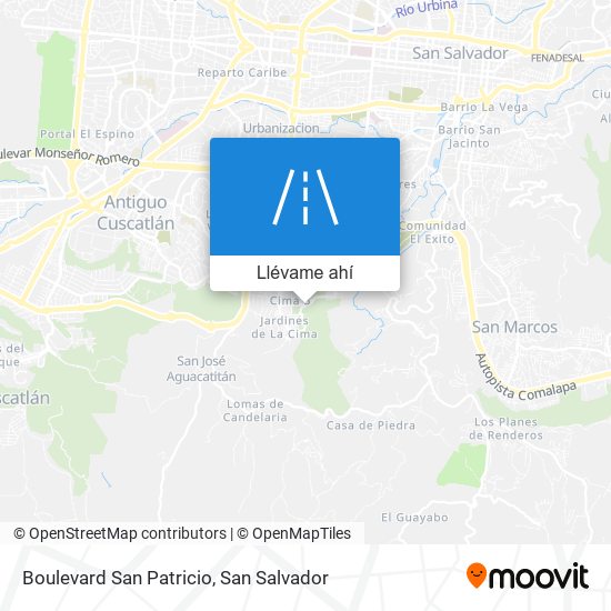 Mapa de Boulevard San Patricio