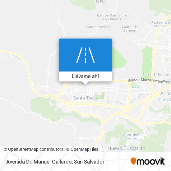 Mapa de Avenida Dr. Manuel Gallardo
