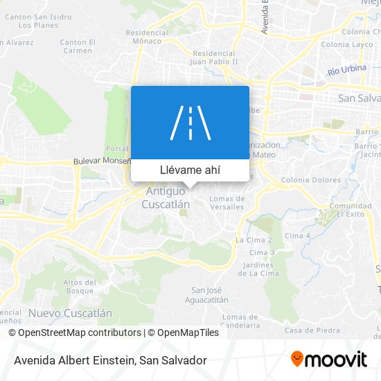 Mapa de Avenida Albert Einstein
