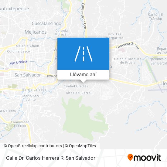 Mapa de Calle Dr. Carlos Herrera R