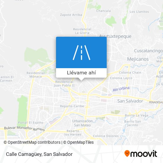 Mapa de Calle Camagüey