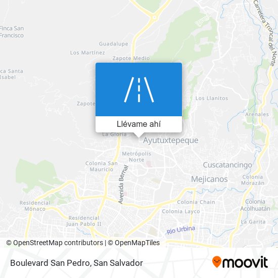 Mapa de Boulevard San Pedro
