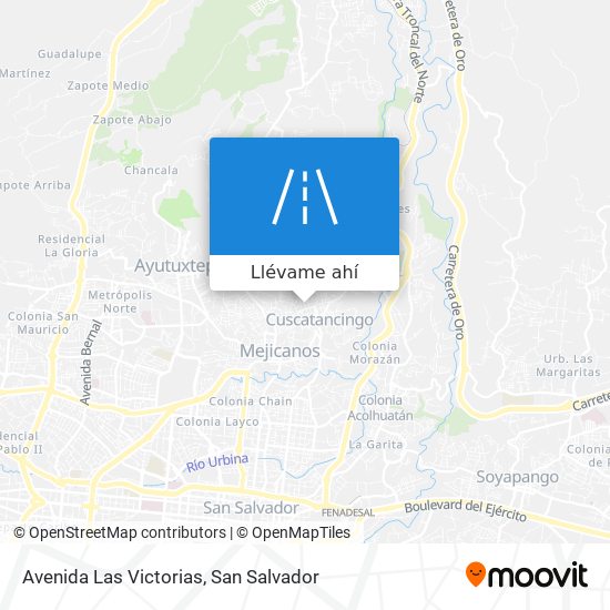 Mapa de Avenida Las Victorias