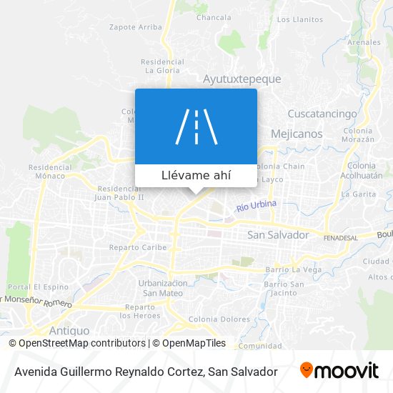 Mapa de Avenida Guillermo Reynaldo Cortez