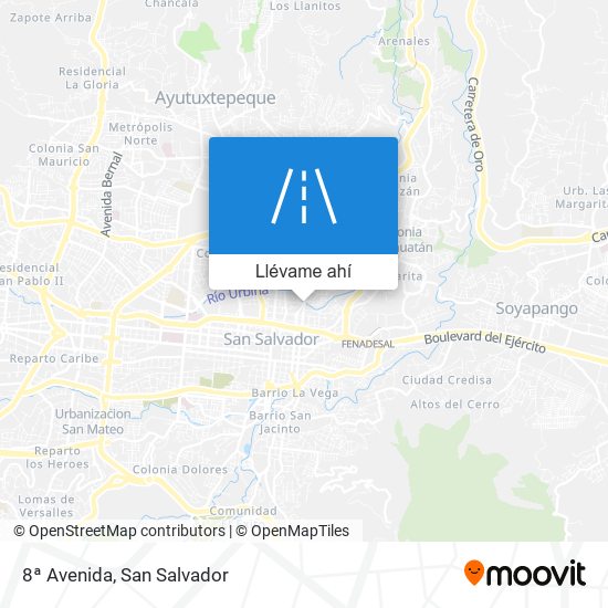 Mapa de 8ª Avenida