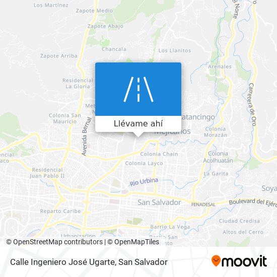 Mapa de Calle Ingeniero José Ugarte