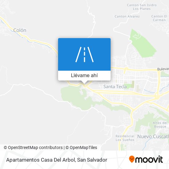 Mapa de Apartamentos Casa Del Arbol