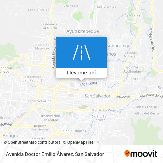 Mapa de Avenida Doctor Emilio Álvarez