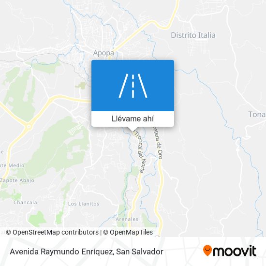 Mapa de Avenida Raymundo Enríquez