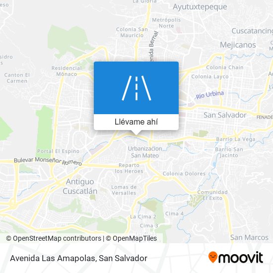 Mapa de Avenida Las Amapolas