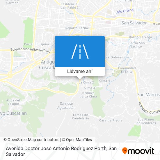 Mapa de Avenida Doctor José Antonio Rodríguez Porth
