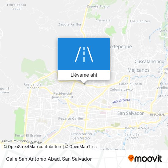 Mapa de Calle San Antonio Abad