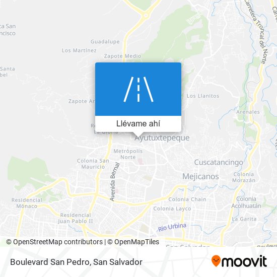 Mapa de Boulevard San Pedro