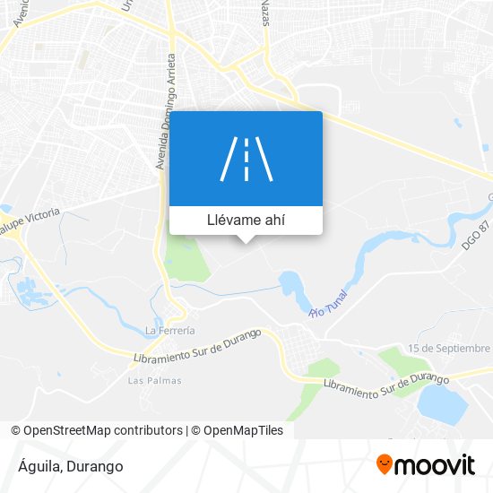 Cómo llegar a Águila en Durango en Autobús?