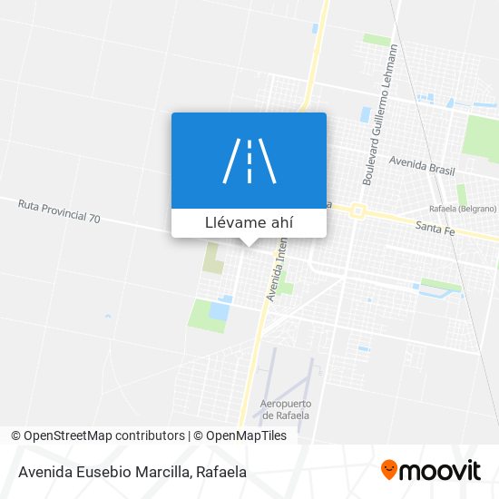 Mapa de Avenida Eusebio Marcilla