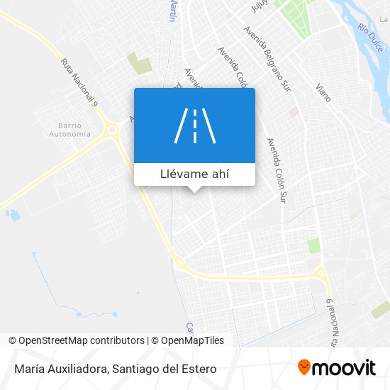 Mapa de María Auxiliadora