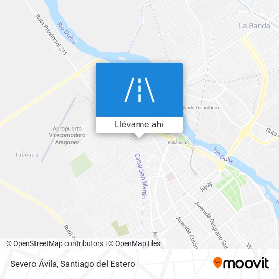 Mapa de Severo Ávila