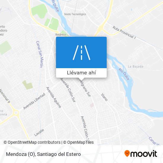 Mapa de Mendoza (O)