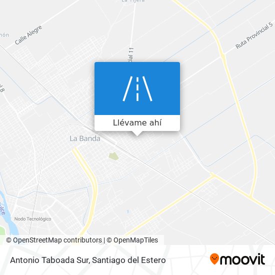 Mapa de Antonio Taboada Sur
