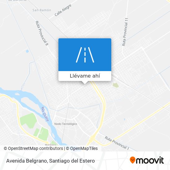 Mapa de Avenida Belgrano