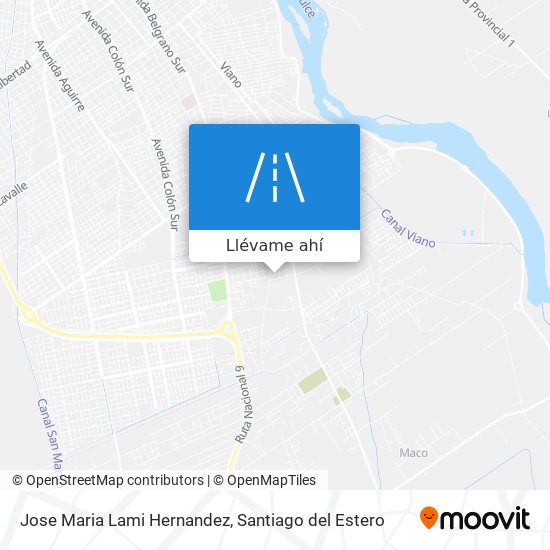 Mapa de Jose Maria Lami Hernandez