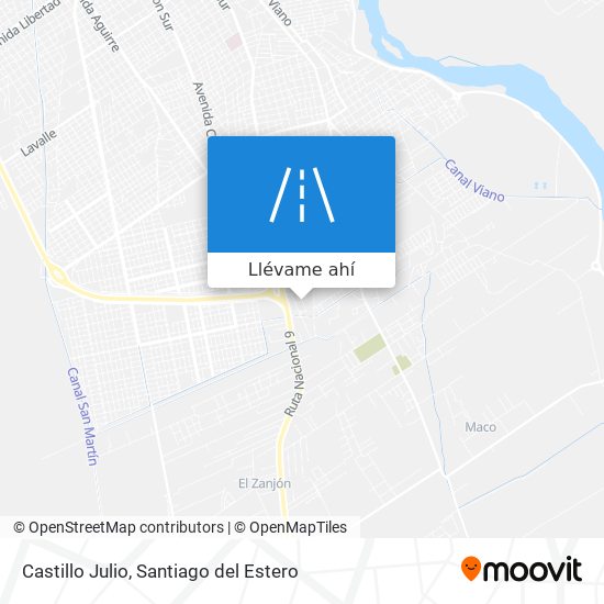 Mapa de Castillo Julio