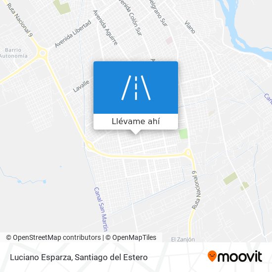 Mapa de Luciano Esparza