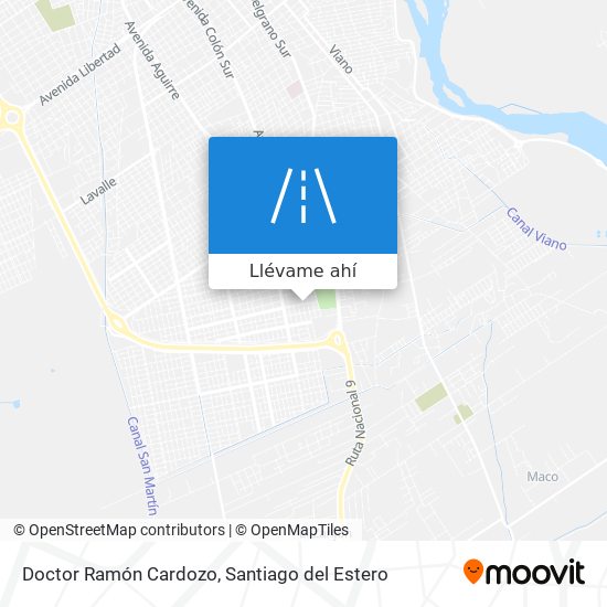 Mapa de Doctor Ramón Cardozo